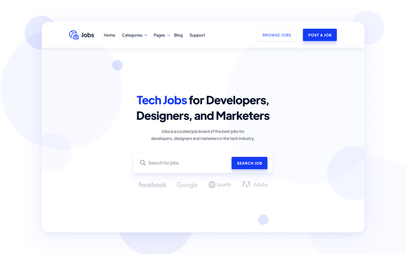 Jobs Recruitment HTML5 Responsive Website Template